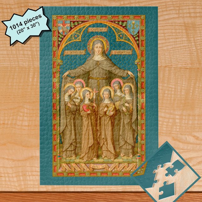 St. Clare of Assisi & Nuns (SAU 027) Puzzle (Von Creator hochgeladen)