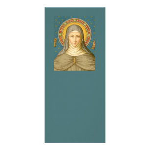 St. Clare of Assisi (SAU 027) Leere Rackkarte 2 Werbekarte
