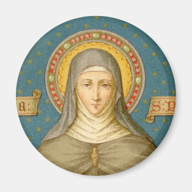 St. Clare of Assisi (SAU 027) Magnet (Vorne)