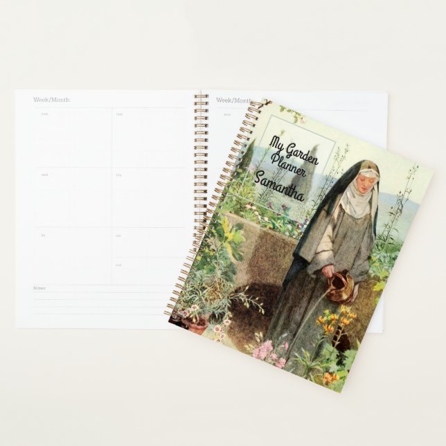 St. Clare of Assisi Watering Blume (M 065) Planer (Anzeige)
