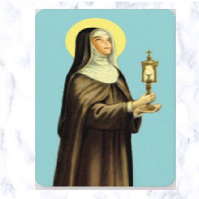 St Clare Prayer Card Visitenkarte (Von Creator hochgeladen)