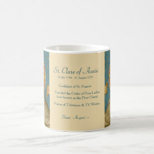 St. Clare von Assisi (SAU 027) Kaffeetasse 1.2a