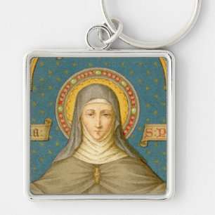 St. Clare von Assisi (SAU 027) Schlüsselanhänger