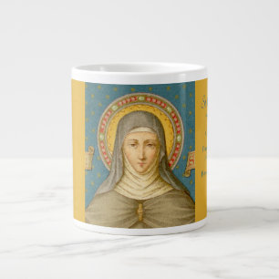 St. Clare von Assisi (SAU 027) XLarge Kaffeetasse  Jumbo-Tasse