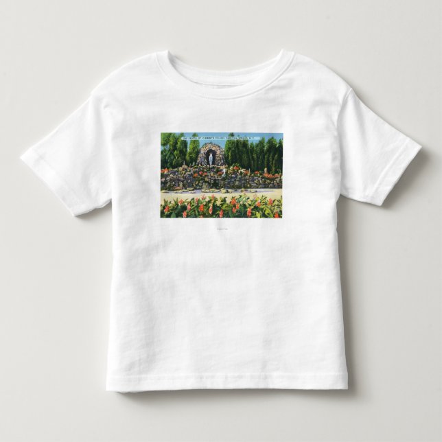 St Clement Uni-Grotte Kleinkind T-shirt (Vorderseite)