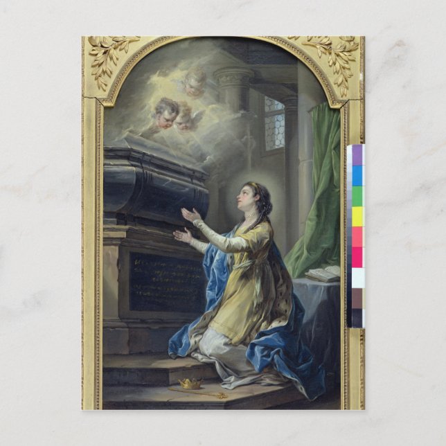 St. Clotilda Postkarte (Vorderseite)