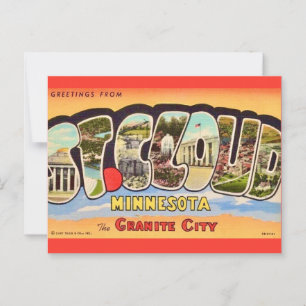 St Cloud Minnesota Gruß Postkarte