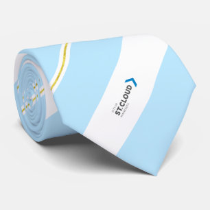 St.Cloud (Minnesota) Stadtflagge Neck Tie Krawatte