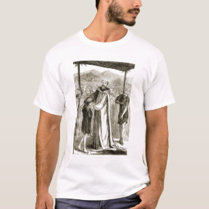 St. Columba segnet einen wilden Jungen, 'vom T-Shirt