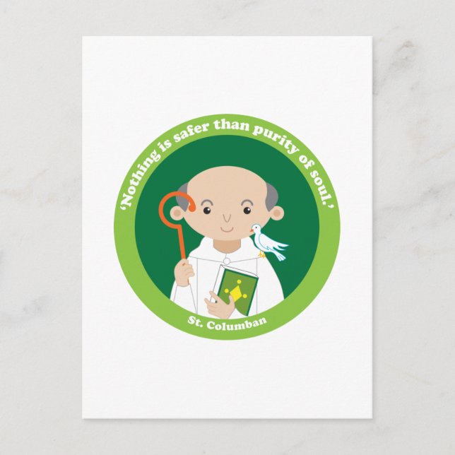 St. Columban Postkarte (Vorderseite)