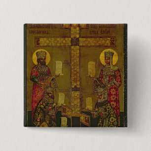 St. Constantine und St. Helena Button