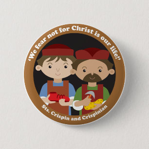 St. Crispin und Crispinian Button