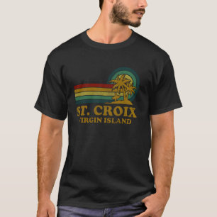 St. Croix Beach Jungferninseln Familien Sommerferi T-Shirt