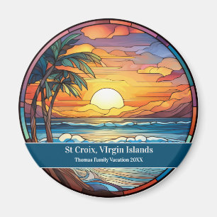 St. Croix Beach Urlaub Magnet