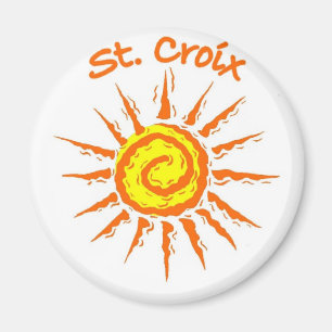 St. Croix, US-Jungfrau Magnet