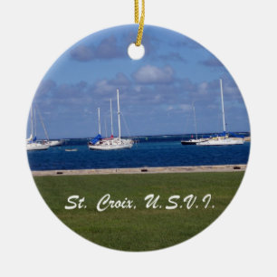 St. Croix, USA, V.I. Keramikornament