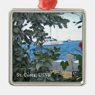 St. Croix USVI Ornament Aus Metall