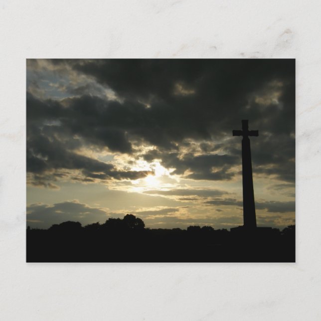 St. Cuthberts Cross Postkarte (Vorderseite)
