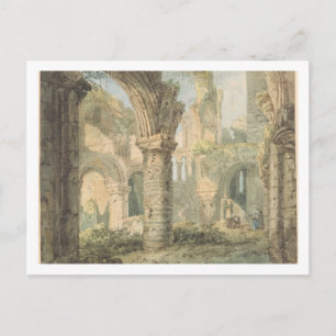 St. Cuthbert's Heilige Insel, 1797 (w/c über Bleis Postkarte