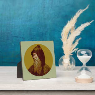 St. Cyril the Monk (M 002) 5,25"x5,25" Square Fotoplatte