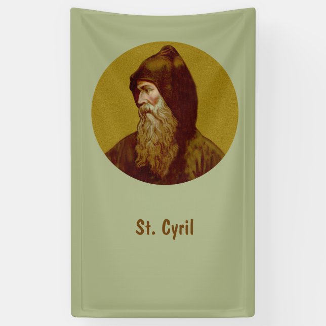 St. Cyril the Monk (M 002) Banner 1 (Vertikal)