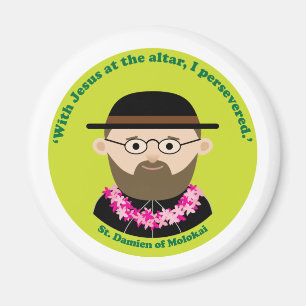 St. Damien von Molokai Magnet