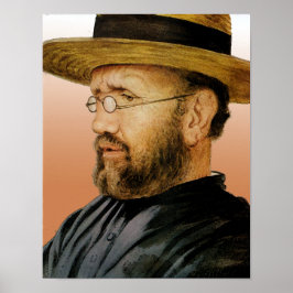 St. Damien von Molokai Poster