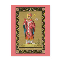 St. David of Wales (P 001) Postkarte