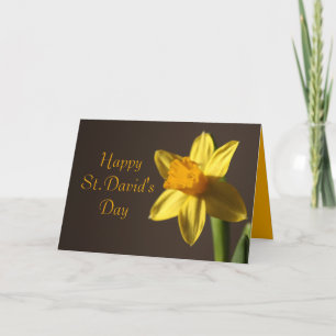 St. David's Day Card Karte