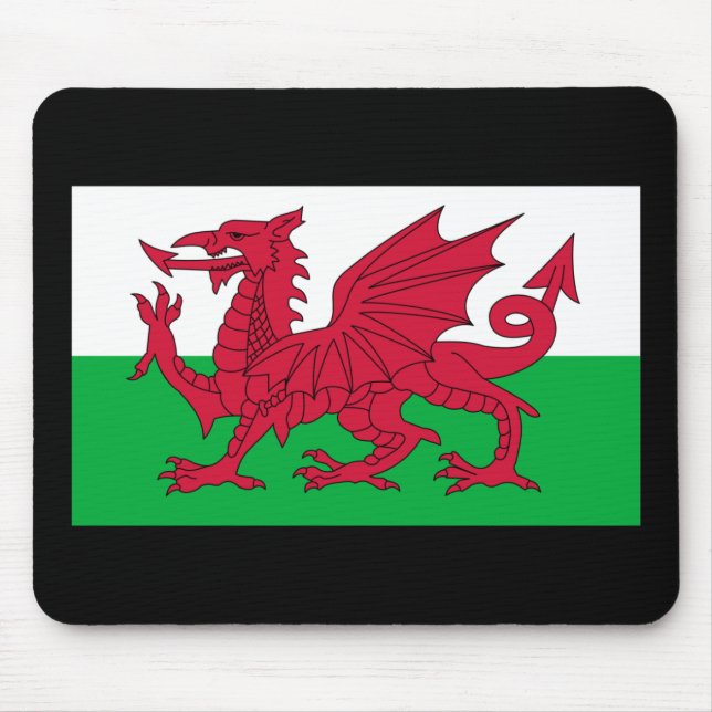 St. David's Day T-Shirts, Geschenke, Karten, Tasch Mousepad (Vorne)