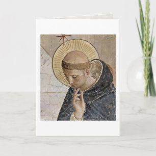St Dominic durch Fra Angelico Karte