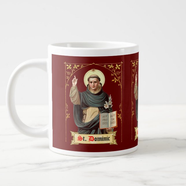 St. Dominic Preaching (BEN 002) Jumbo-Tasse (Links)