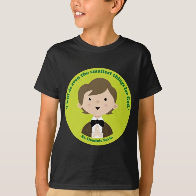 St Dominic Savio T-Shirt (Vorderseite)