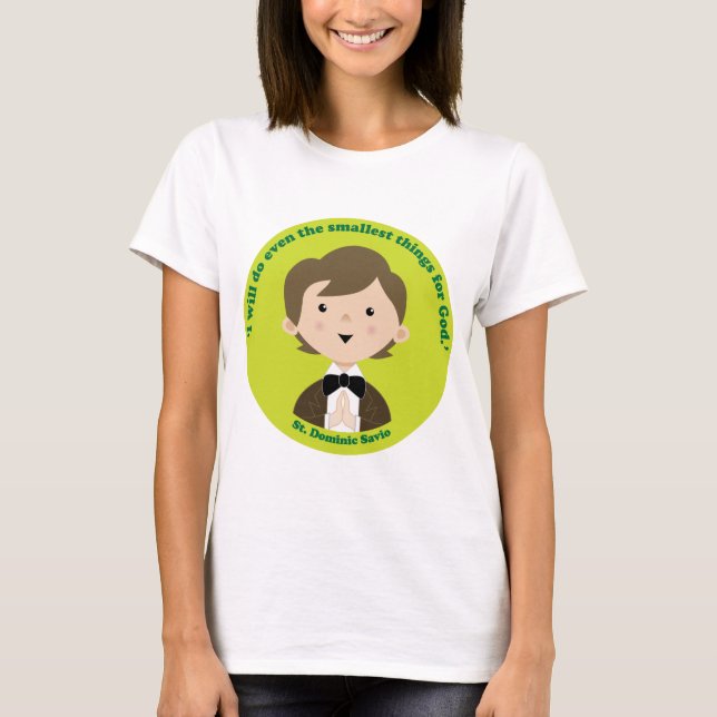St. Dominic Savio T-Shirt (Vorderseite)