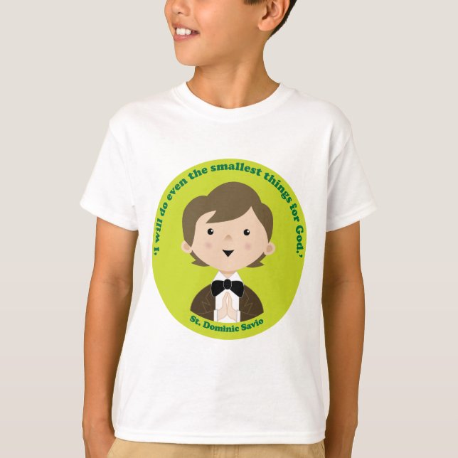 St. Dominic Savio T-Shirt (Vorderseite)