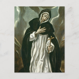 St. Dominic von Guzman Postkarte