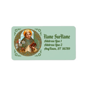St. Dominikus de Guzman (BK 07) Adressaufkleber