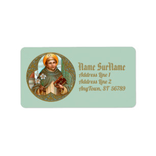 St. Dominikus de Guzman (BK 07) Adressaufkleber