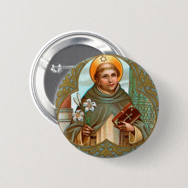 St. Dominikus de Guzman (BK 07) Button (Vorne & Hinten)