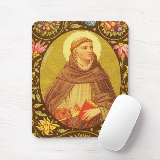 St. Dominikus de Guzman (PM 02) Mousepad (Mit Mouse)