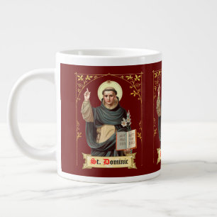 St. Dominikus predigend (BEN 002) Jumbo-Tasse