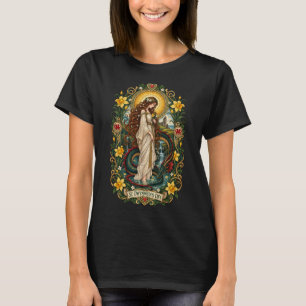 St. Dwynwens Quelle - Walisische Liebe und Legende T-Shirt