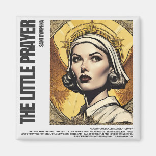 St. Dymphna Little Prayer Kühlschrankmagnet Magnet