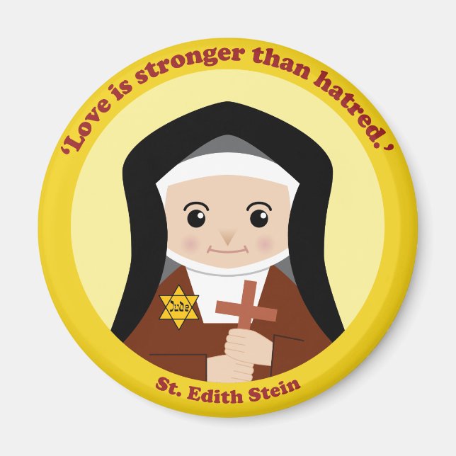 St. Edith Stein Magnet (Vorne)
