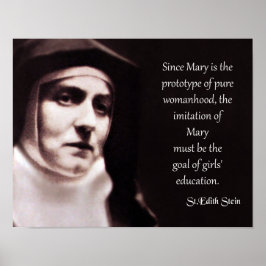 St. Edith Stein Poster