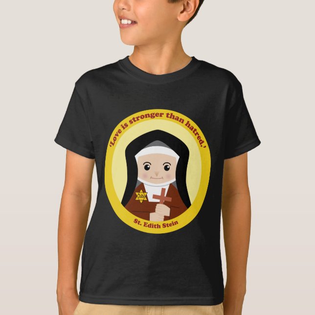 St. Edith Stein T-Shirt (Vorderseite)
