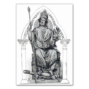 St. Eleutherius des Bischofs von Tournai Tischnummer