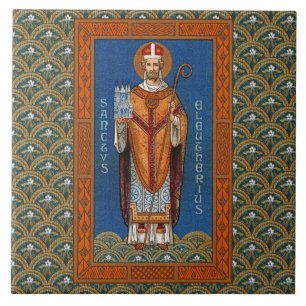 St. Eleutherius von Tournai (GD 01) Fliese