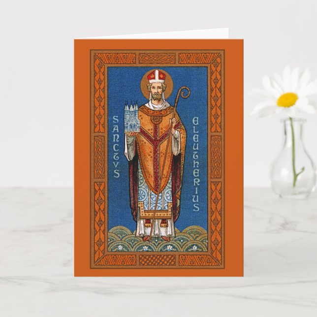 St. Eleutherius von Tournai (GD 01) Karte (Kleine Pflanze)