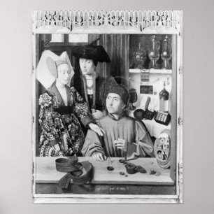 St. Eligius als Goldschmied Poster